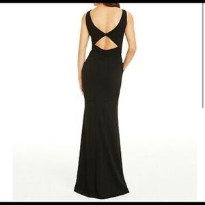Emerald Sundae Black mermaid style gown medium